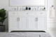 moore Double Bathroom Vanity (VF17060DWH)