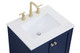 Sommerville Single Bathroom Vanity (VF18024BL)