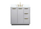 Elegant Lighting - VF19436GR-BS - Vanity Sink Set - Blake - Grey