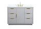 Elegant Lighting - VF19448GR-BS - Vanity Sink Set - Blake - Grey