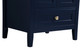 Aqua Bathroom Vanity (VF-2001BL)