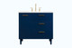 Elegant Lighting - VF47036MBL - Vanity Sink Set - Baldwin - Blue