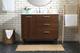 Baldwin Vanity Sink Set (VF47042MWT-BS)