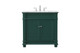 Elegant Lighting - VF50036GN - Bathroom Vanity Set - Wesley - Green