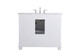 Wesley Bathroom Vanity Set (VF50042WH)
