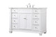 Wesley Bathroom Vanity Set (VF50048WH)