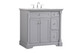 Clarence Bathroom Vanity Set (VF53036GR)