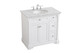 Clarence Bathroom Vanity Set (VF53036WH)