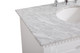 Clarence Bathroom Vanity Set (VF53036WH)