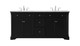 Elegant Lighting - VF53072DBK - Bathroom Vanity Set - Clarence - Black