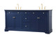 Clarence Bathroom Vanity Set (VF53072DBL)