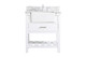 Elegant Lighting - VF60130WH-BS - Single Bathroom Vanity - Clement - White