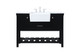 Elegant Lighting - VF60148BK - Single Bathroom Vanity - Clement - Black