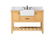 Elegant Lighting - VF60148NW-BS - Single Bathroom Vanity - Clement - Natural Wood