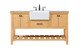 Elegant Lighting - VF60160NW - Single Bathroom Vanity - Clement - Natural Wood