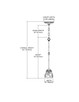 Mix-N-Match One Light Mini Pendant in Tiffany Bronze (45-078-TB-19)