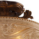 Restoration Three Light Semi Flush Mount in Golden Bronze (45-08101-AGB-LA)