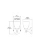 Celina One Light Wall Sconce in Polished Chrome (45-10150/1PC-C)