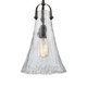 Hand Formed Glass Three Light Pendant in Oil Rubbed Bronze (45-10555/3LP)