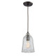 ELK Home - 10671/1 - One Light Mini Pendant - Hand Formed Glass - Oil Rubbed Bronze
