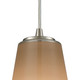 Connor Three Light Pendant in Satin Nickel (45-10940/3L)