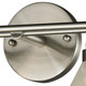 Pemberton LED Vanity in Brushed Nickel (45-11401/2-LED)