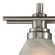 Pemberton LED Vanity in Brushed Nickel (45-11401/2-LED)