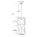 Beam Cage One Light Pendant in Oil Rubbed Bronze (45-1141-064)