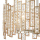 Equilibrium Five Light Chandelier in Matte Gold (45-12134/5)