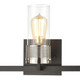 Bergenline Three Light Vanity in Matte Black (45-12142/3)