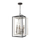 Salinger Six Light Pendant in Charcoal (45-12236/6)