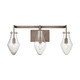 Culmination Three Light Vanity in Weathered Zinc (45-12293/3)