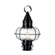 ELK Home - 1511-BL-CL - One Light Outdoor Post Lantern - Classic Onion - Black