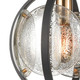 Oriah One Light Mini Pendant in Matte Black (45-15424/1)