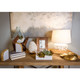 Pirate Console Table in Polished Concrete (45-157-020)