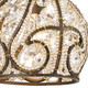 Elizabethan One Light Mini Pendant in Dark Bronze (45-15976/1)