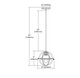 Aubridge One Light Mini Pendant in Oil Rubbed Bronze (45-16162/1)