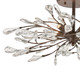 Crislett Four Light Semi Flush Mount in Sunglow Bronze (45-18254/4)