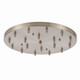 ELK Home - 18R-SN - Pan Only 18-Light Round - Pendant Options - Satin Nickel