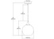 Sutter Creek One Light Mini Pendant in Satin Nickel (45-25099/1)