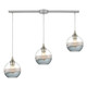 ELK Home - 25099/3L - Three Light Pendant - Sutter Creek - Satin Nickel
