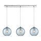 ELK Home - 31380/3LP-AQ - Three Light Pendant - Watersphere - Polished Chrome