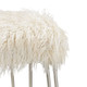 Betty Vanity Stool in White (45-3169-018)