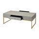 Les Revoires Coffee Table in Gray (45-3169-128)