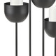 Tulip Candle Holder in Matte Black (45-3200-232)