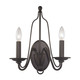 ELK Home - 32160/2 - Two Light Wall Sconce - Monroe - Oil Rubbed Bronze