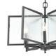Inversion Six Light Chandelier in Charcoal (45-32421/6)