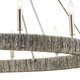 Abaca 12 Light Chandelier in Polished Nickel (45-32517/12)