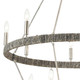 Abaca 14 Light Chandelier in Polished Nickel (45-32518/8+6)