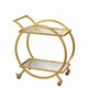 ELK Home - 351-10212 - Bar Cart - Ring - Gold